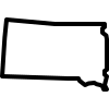 South Dakota Map
