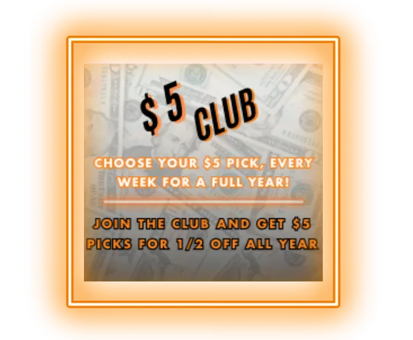 WagerTalk Five Dollar Club