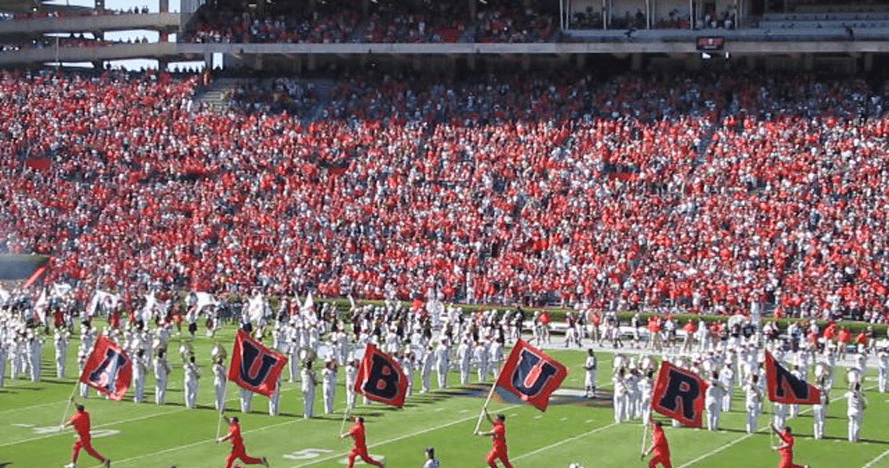 Auburn Football at Jordan Hare Stadium