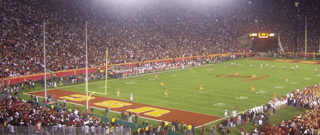 USC vs San Jose State - Los Angeles Coliseum