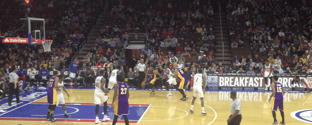 Philadelphia 76ers vs Los Angeles Lakers