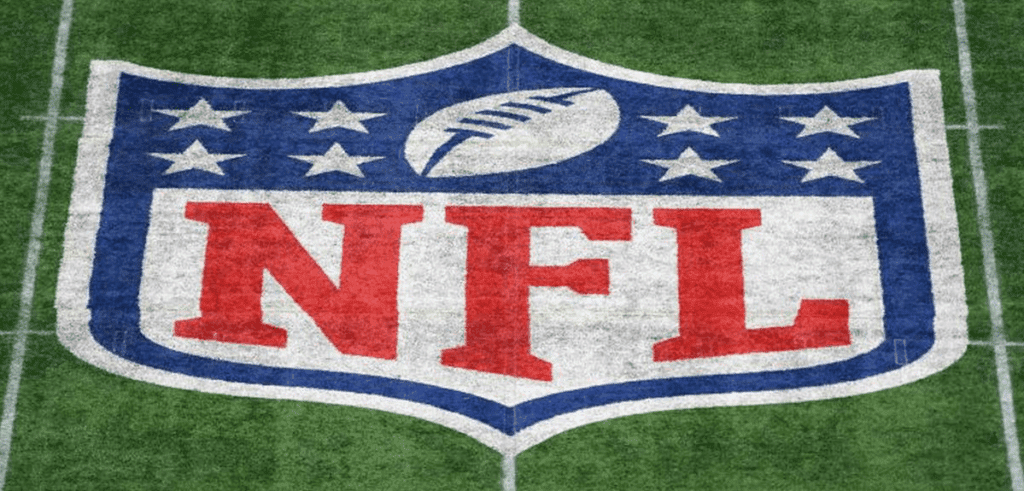 NFL Logo on the Field, 2024 NFL Schedule