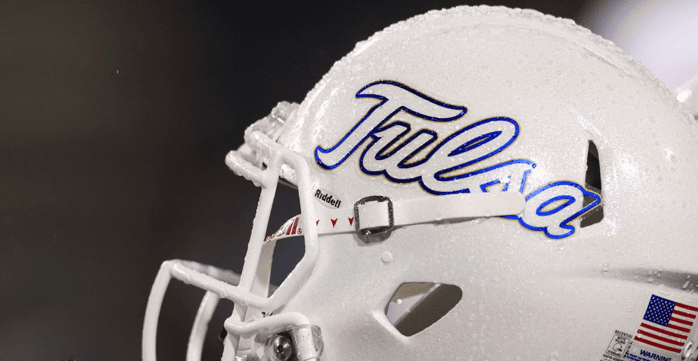 Tulsa Football Helmet