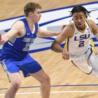 LSU Tiger Basketball Player