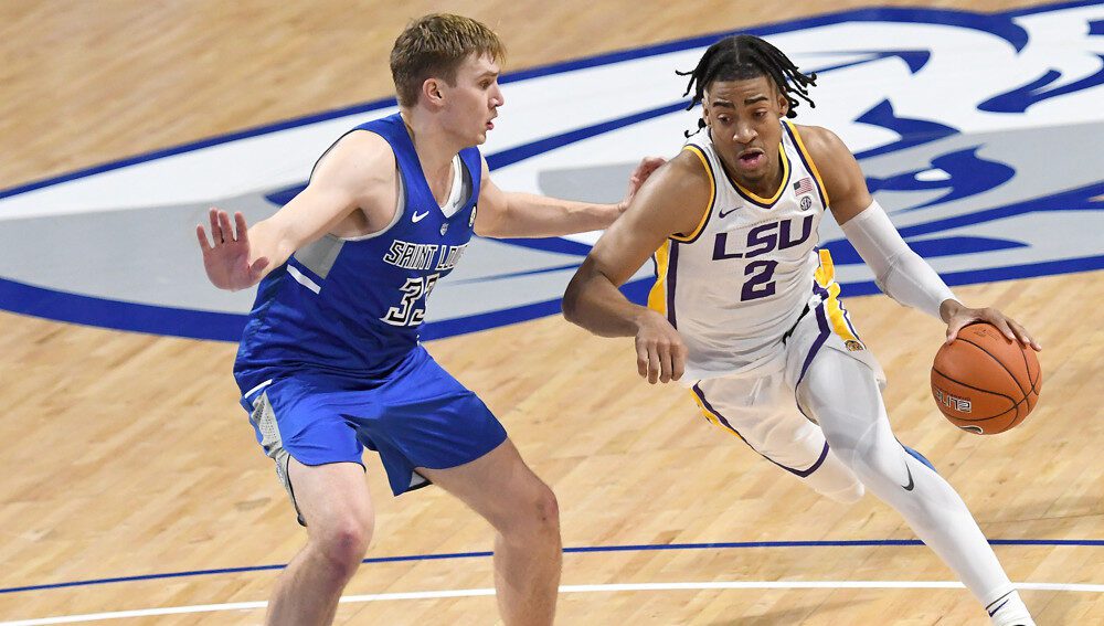 LSU Tiger Basketball Player