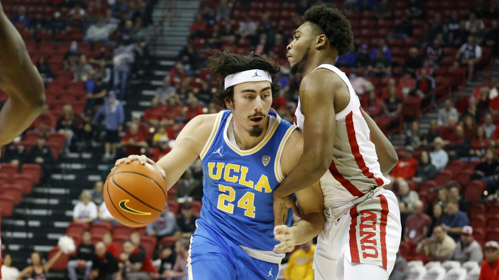 UCLA Player Dribbling