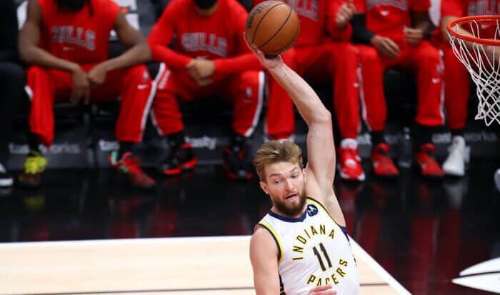 Sabonis Indiana Pacers Rebound