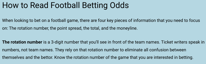 Football Betting Guide