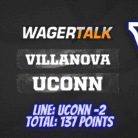 UConn vs Villanova Logos