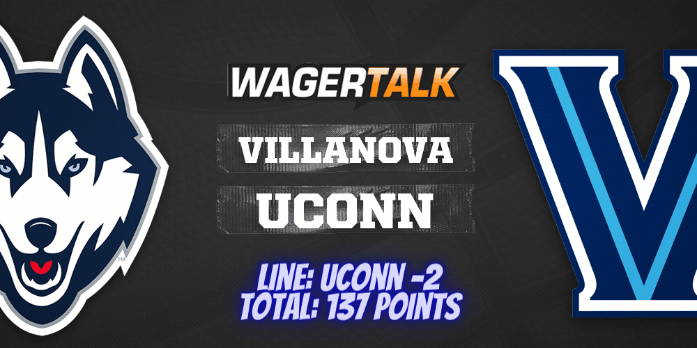 UConn vs Villanova Logos