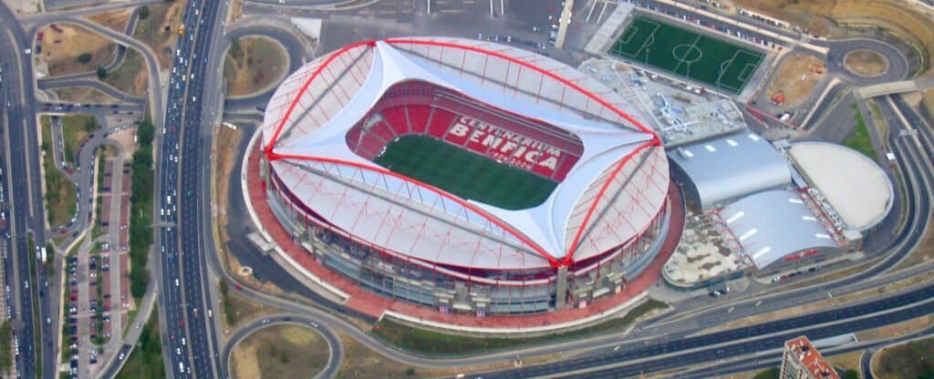 Benfica Stadium in Portugal