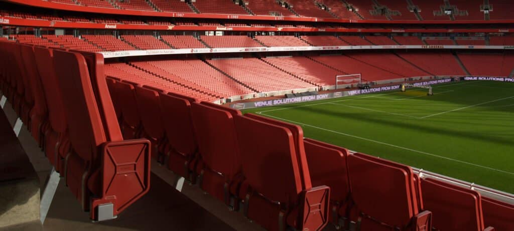 Premier League soccer stadium for Arsenal