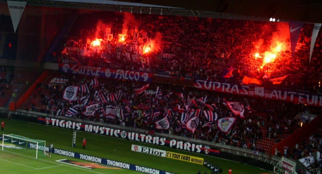 PSG Home Stadium in French Ligue 1