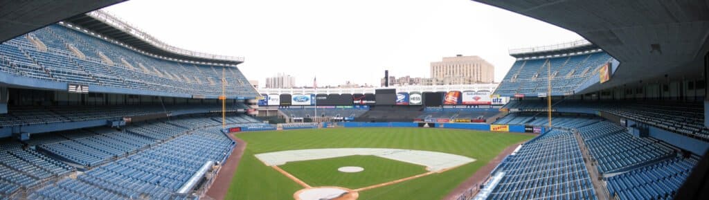 Yankee Stadium in the Bronx