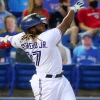 Vladimir Guerrero Jr. of Blue Jays hits home run