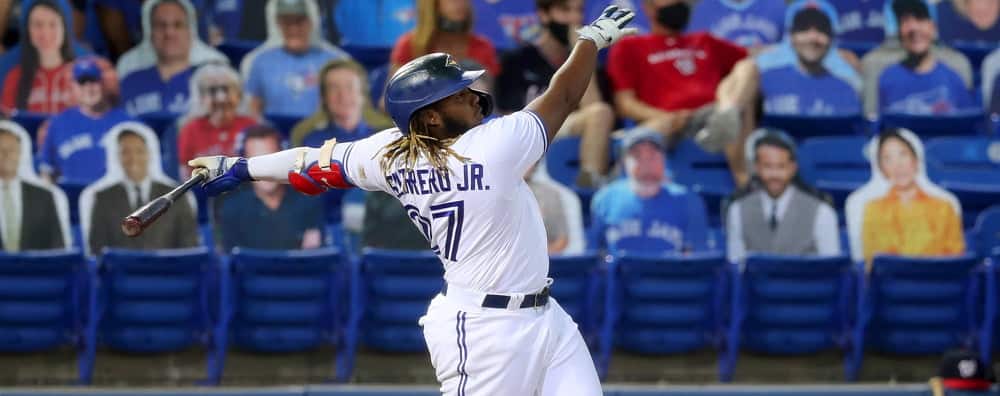 Vladimir Guerrero Jr. of Blue Jays hits home run