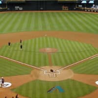 Chase Field in Arizona for a YRFI