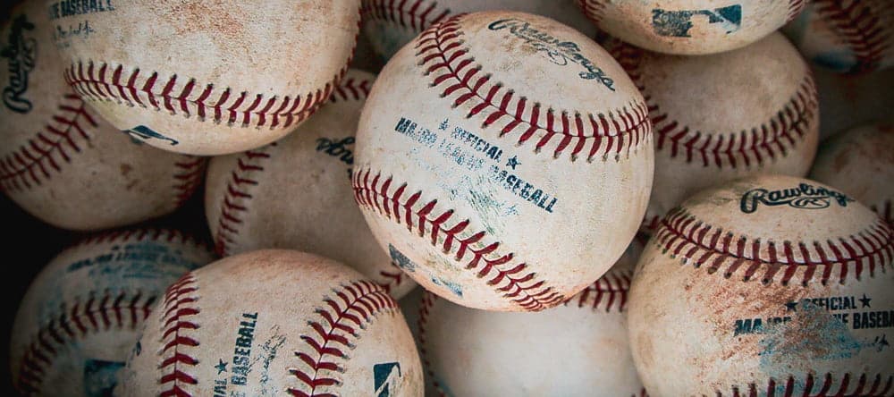 MLB baseballs used for hitter props