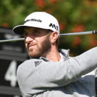 Dustin Johnson at the Genesis Open