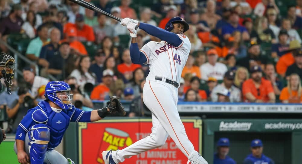 Houston Astros Hitting Baseball