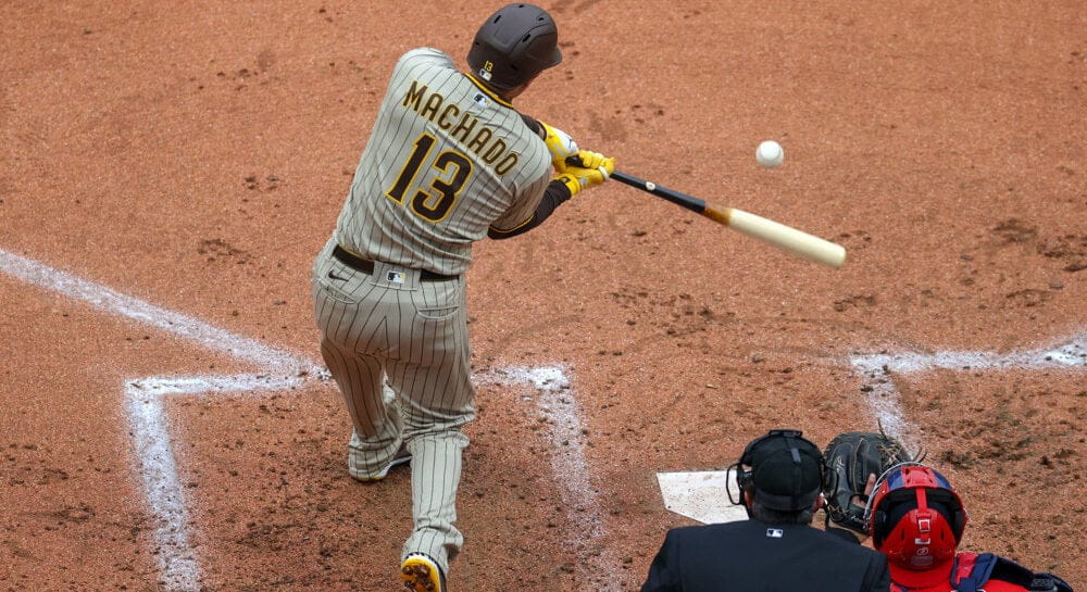 Manny Machado of Padres hits home run