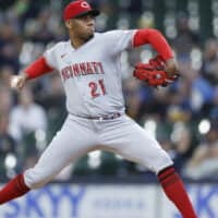 Hunter Greene of Cincinnati Reds