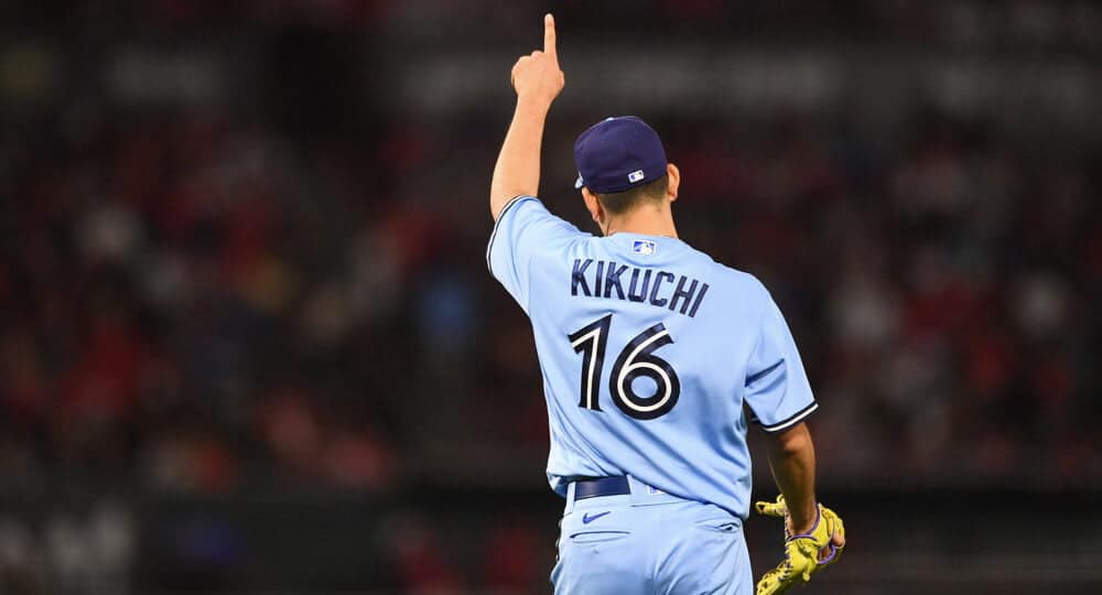 Yusei Kikuchi of Blue Jays