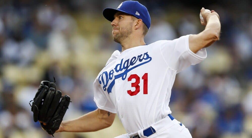 Tyler Anderson of Los Angeles Dodgers