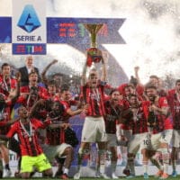 AC Milan Celebrates Serie A Title