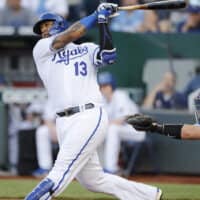 Salvador Perez of Royals hits home run