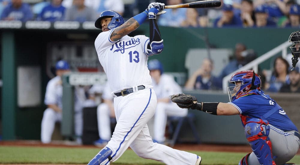 Salvador Perez of Royals hits home run