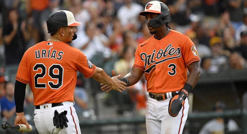 Orioles Players Handshake