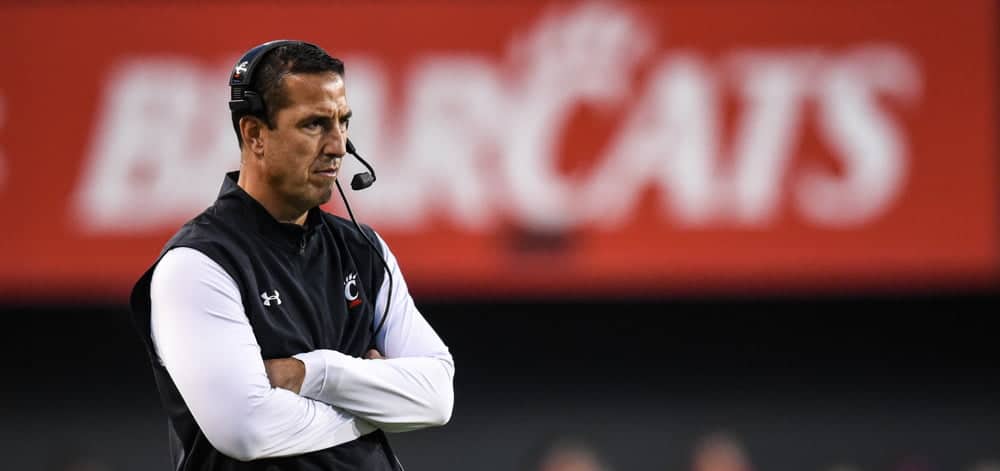 Cincinnati Football Coach Luke Fickell