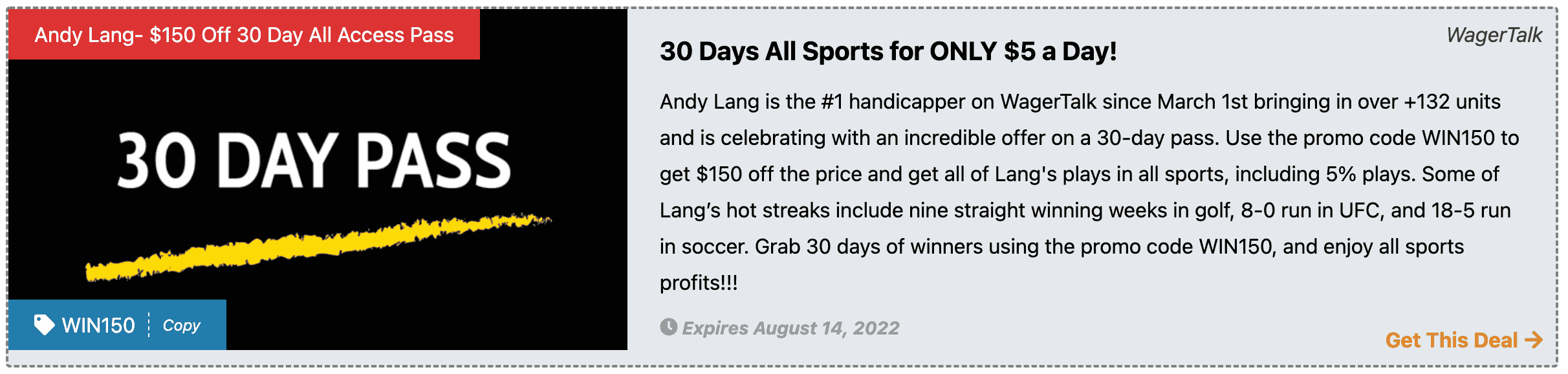 Andy Lang Special