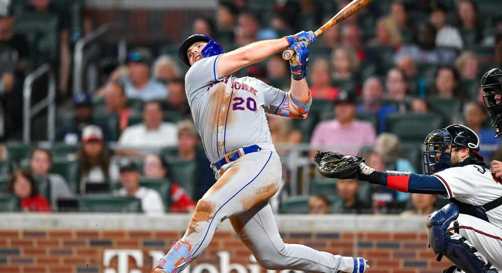 Pete Alonso of New York Mets hits home run prop bets