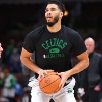 Jayson Tatum of Celtics attempts to pass NBA Player Props