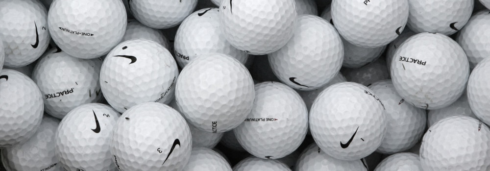 Golf balls for the Phoenix Open