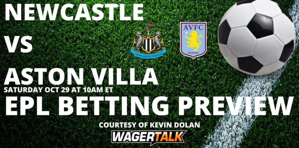 Newcastle vs Aston Villa Graphic