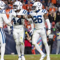 Indianapolis Colts Players Celebrate