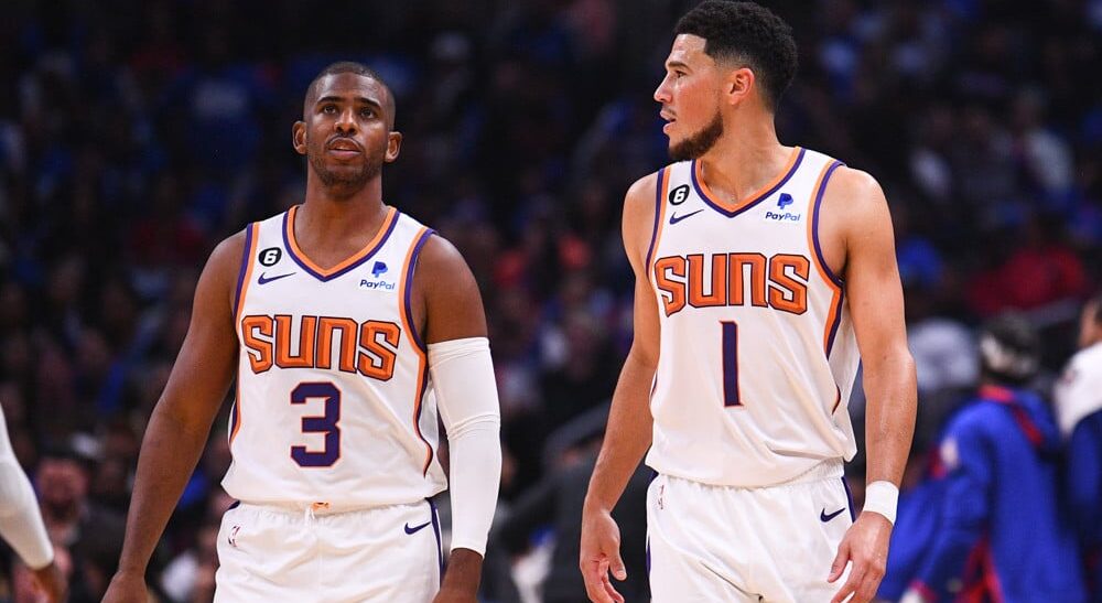 Phoenix Suns players talk