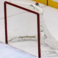Empty Hockey Net