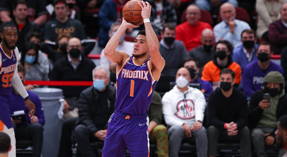 Devin Booker of Phoenix Suns