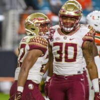 Florida State Players Talk After Play