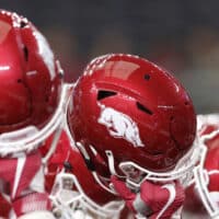 Arkansas Football Helmets