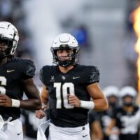 UCF Players Run On To Field