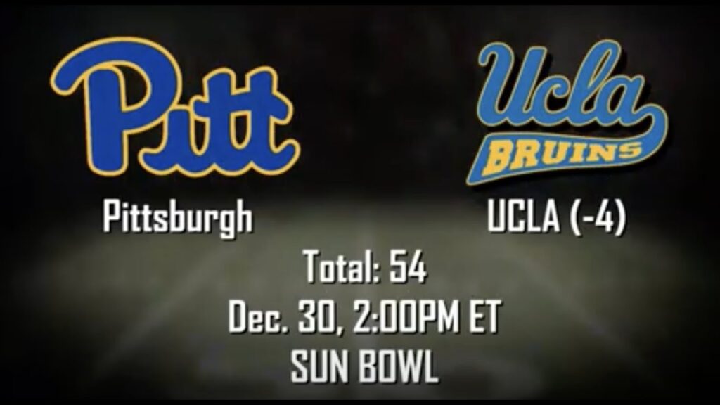 Pittsburgh vs UCLA Prediction