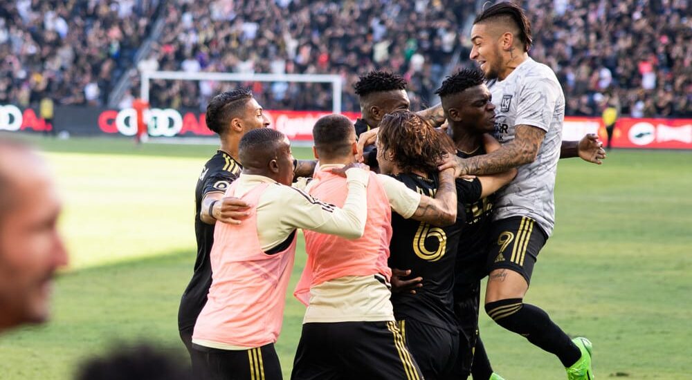 LAFC celebrates MLS Cup victory