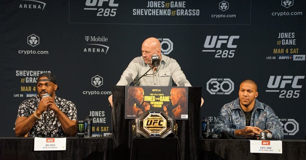 UFC 285 press conference