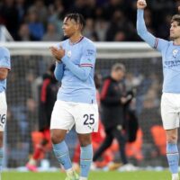 Manchester City preps for Premier League match