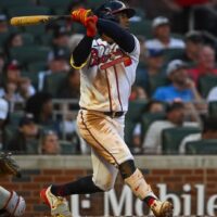 Ozzie Albies of Braves hits home run